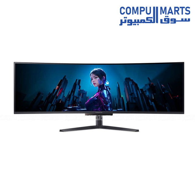 Acer PD243Y E dual-screen portable monitor front display showing 23.8 inch IPS screens available at Compumarts Egypt