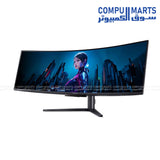 Acer PD243Y E black dual-screen monitor folded design and package layout