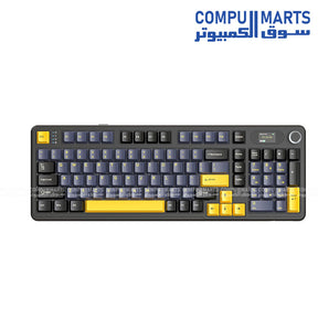 X85PRO mechanical keyboard Egypt 75% ANSI 81 keys plus knob wireless mechanical keyboard with 0.85 Inch TFT Smart Display and RGB 1.6M lighting