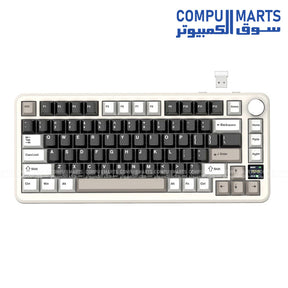X85PRO keyboard featuring 2.4G Wireless Bluetooth 5.0 USB-C Wired connectivity and 4000mAh Li-battery for multi-device use