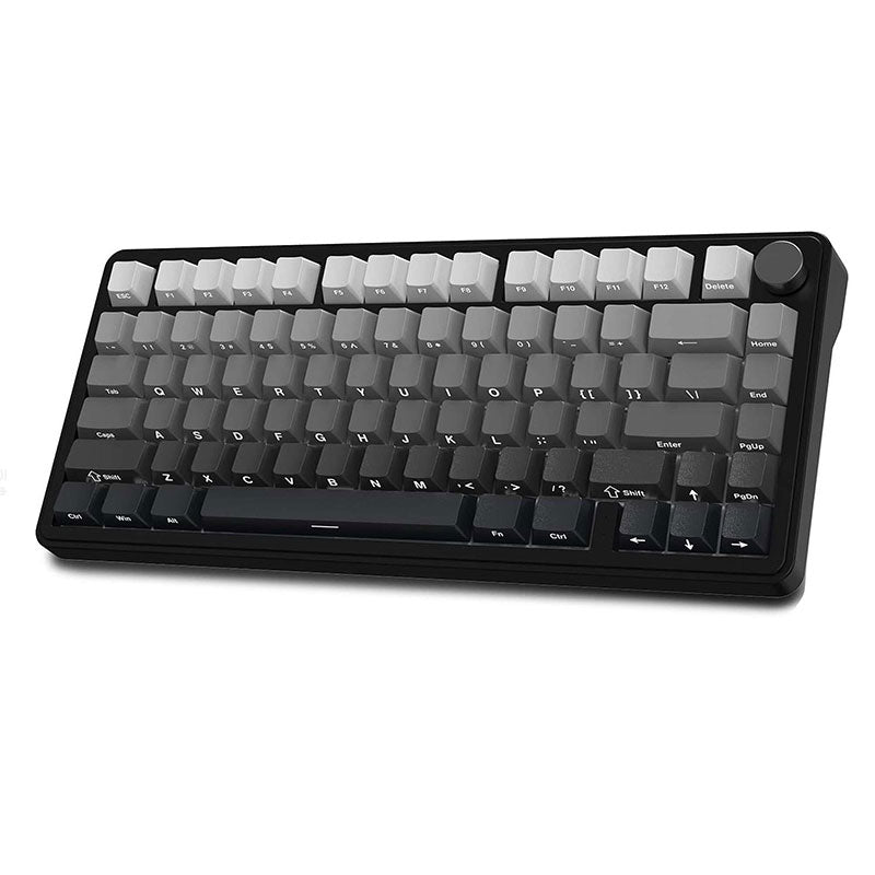 X85 mechanical keyboard Egypt 75% ANSI mechanical keyboard with 81keys+1 Knob 1.6M RGB backlight and 5000mAh Li-battery