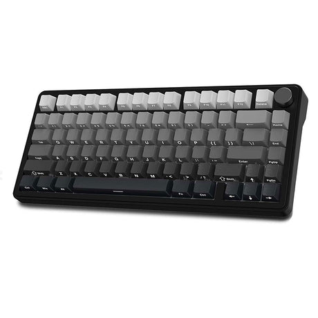 X85 mechanical keyboard Egypt 75% ANSI mechanical keyboard with 81keys+1 Knob 1.6M RGB backlight and 5000mAh Li-battery