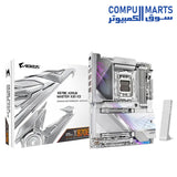 X870E AORUS MASTER X3D ICE – motherboard – GIGABYTE – AM5 DDR5 PCIe 5.0 WiFi 7 dual LAN 10GbE
