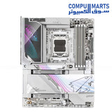 X870E AORUS MASTER X3D ICE – motherboard – GIGABYTE – AM5 DDR5 PCIe 5.0 WiFi 7 dual LAN 10GbE