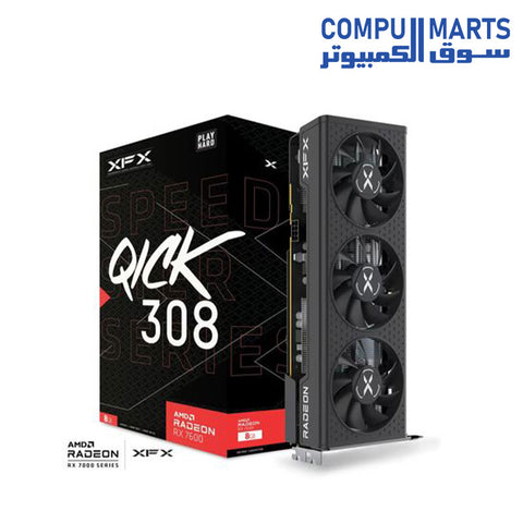 QICK-308-AMD-Radeon-RX-7600-XFX-SPEEDSTER-Black-Edition
