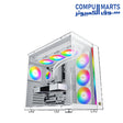 AQUA-Ultra-Air-Arctic-case-XIGMATEK-7-ARGB-Fans
