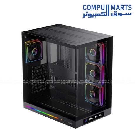 XIGMATEK Cloud DGT RGB gaming PC case available with high airflow design