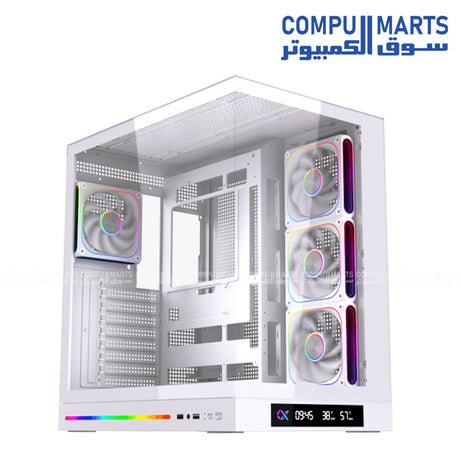 XIGMATEK Cloud DGT RGB gaming PC case available with high airflow design