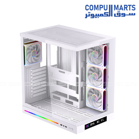 XIGMATEK Cloud DGT RGB gaming PC case available with high airflow design
