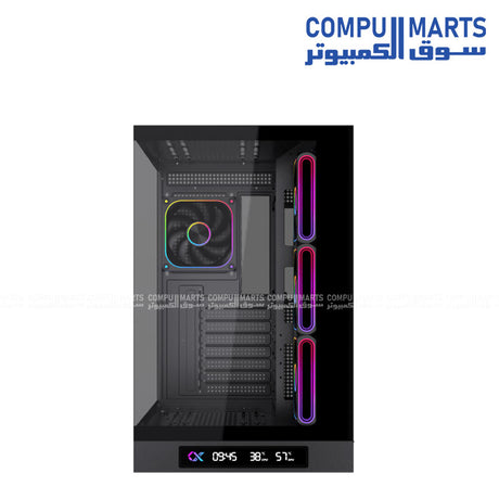 XIGMATEK Cloud DGT RGB gaming PC case available with high airflow design