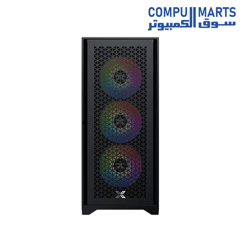 LUX S-Black-CASE-XIGMATEK-4 FAN-ARGB