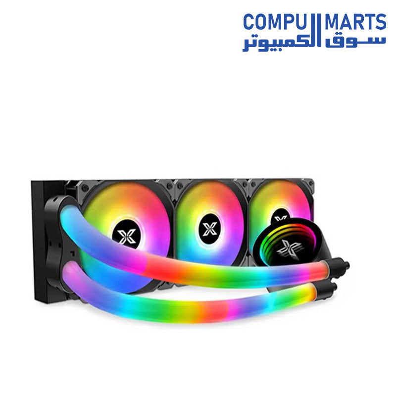 NEON-AQUA-LIQUID-CPU-Cooler-XIGMATEK-360-ARGB-PUMP-AIO