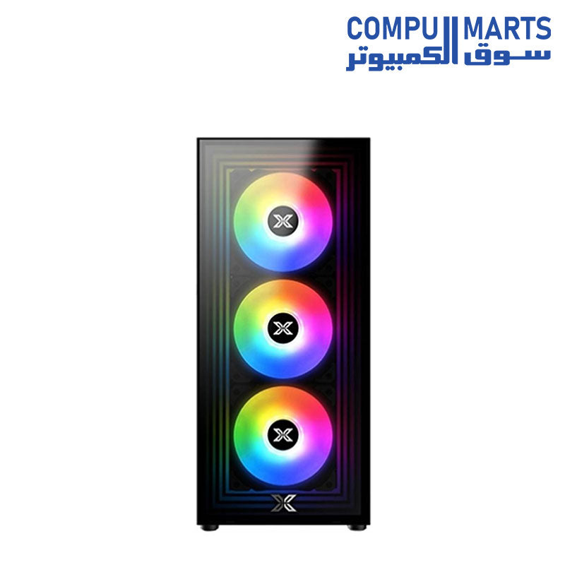 XIGMATEK PHANTOM 4 FAN ARGB MID TOWER Case – Compumarts Egypt