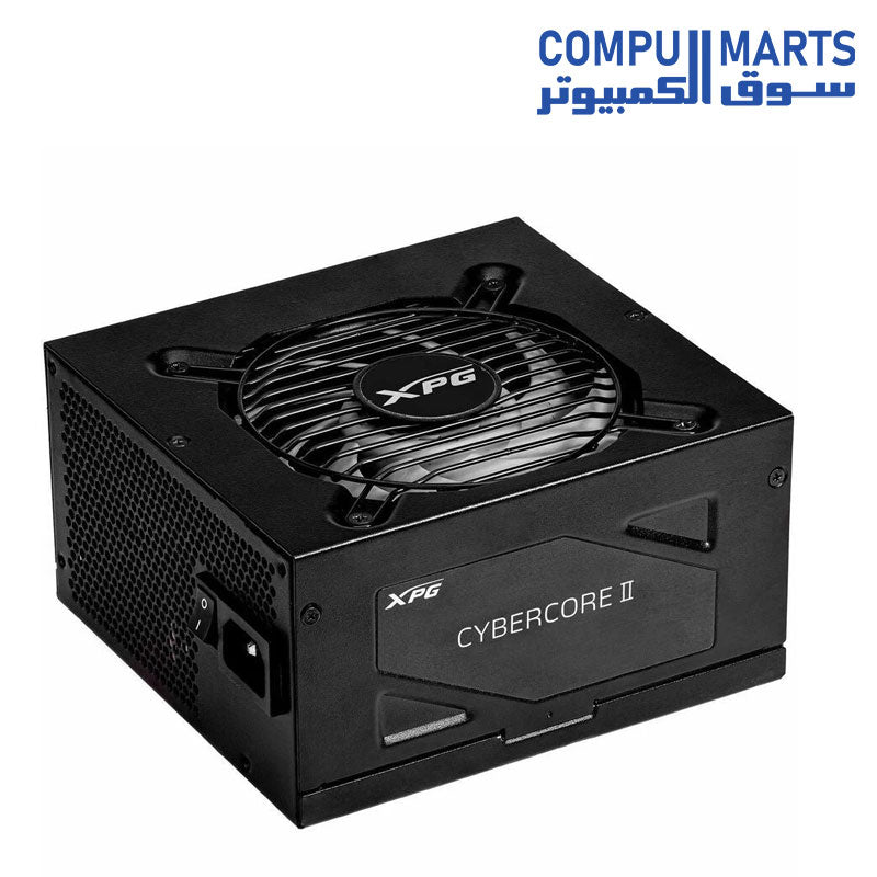 XPG CYBERCORE II 1300P-BKCUS 1300W Power Supply - Internal - 1300 W - 1 Fan(s)