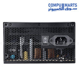 "XPG Pylon II 650W / 750W 80 Plus Bronze ATX 3.1 Power Supply with silent 135mm fan, 12V-2x6 GPU connector, high efficiency, and 5-year warranty – Egypt"