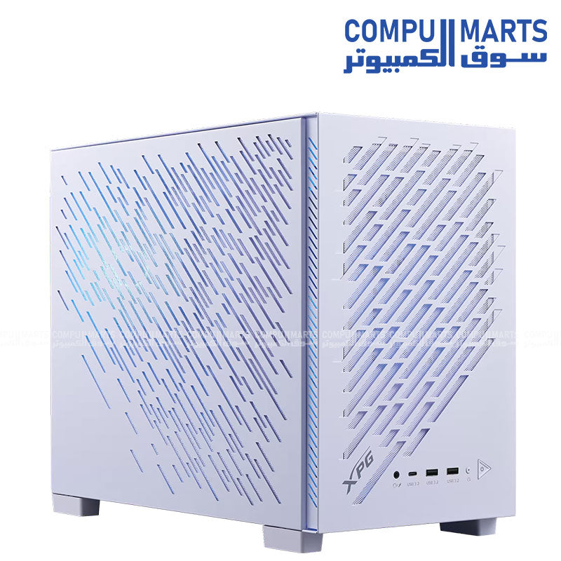 XPG Valor Air Nano compact Micro-ATX gaming PC case with ARGB fan and high airflow mesh front panel