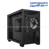 XPG Valor Mesh Nano Micro-ATX gaming case with mesh front panel and ARGB fan for high airflow cooling