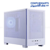 XPG Valor Mesh Nano Micro-ATX gaming case with mesh front panel and ARGB fan for high airflow cooling