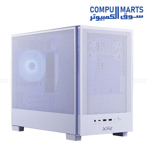 XPG Valor Mesh Nano Micro-ATX gaming case with mesh front panel and ARGB fan for high airflow cooling