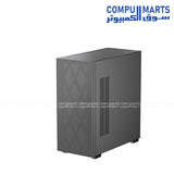 Xander Velox Max Black White Gaming Case with 4 ARGB Fans and 700W PSU