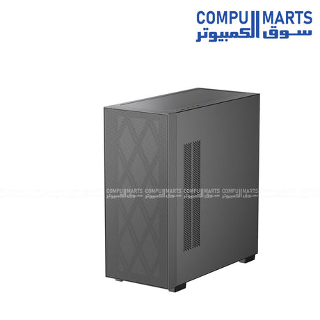 Xander Velox Max Black White Gaming Case with 4 ARGB Fans and 700W PSU