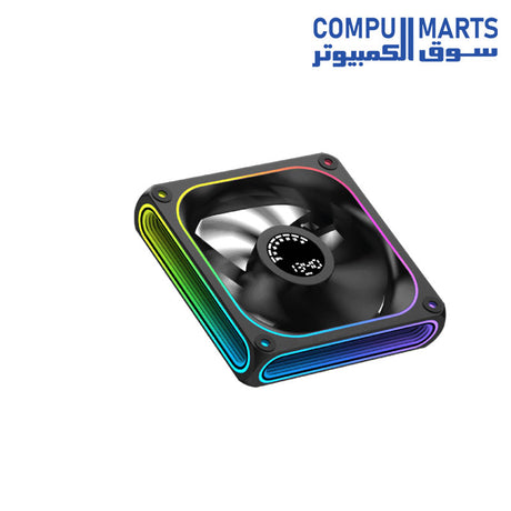 Xigmatek AERO DGT 120 120mm case fan Egypt featuring 600-1500 RPM (±10%) speed range and DC 5V~13.8V operating voltage for PC cooling systems