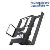 Xigmatek Carbonic ATX mid tower gaming case carbon fiber aluminum BTF design 360mm radiator support