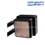 Xigmatek Connect 240 ARGB AIO liquid CPU cooler with 240mm radiator and RGB fans for high performance cooling