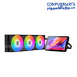 CONNECT- PRO -360 -Liquid- CPU -Cooler- with 7-inch- LCD- Display-360mm- Radiator, ARGB Fans for Intel & AMD