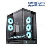 Xigmatek Heaven Air  case RGB fans 