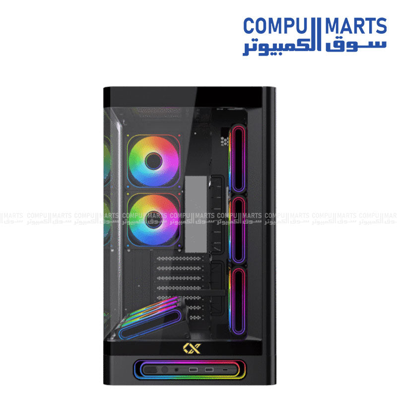 Xigmatek Heaven Air  case RGB fans 