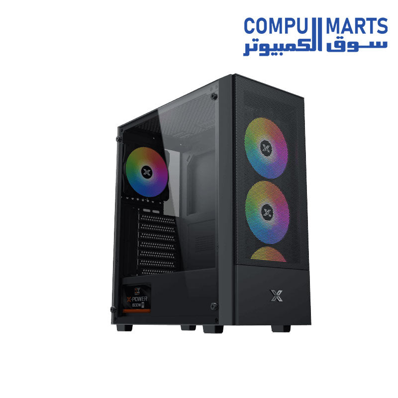 Side profile of the Xigmatek Hero II Air computer case