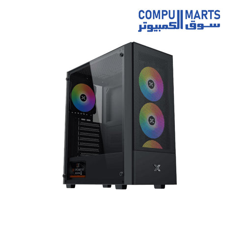 Side profile of the Xigmatek Hero II Air computer case