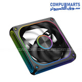 Xigmatek Infinity J22A 120mm ARGB case fan with Hydro Bearing and 1500 RPM from Compumarts