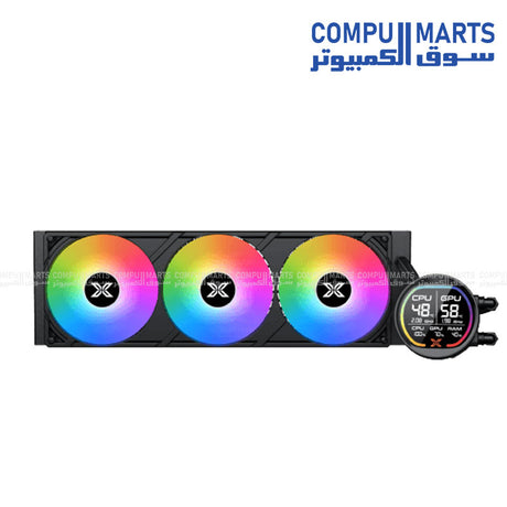 Xigmatek LK Pro 360 Digital ARGB AIO Liquid CPU Cooler with LCD Display