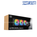 Xigmatek LK Pro 360 Digital ARGB AIO Liquid CPU Cooler with LCD Display