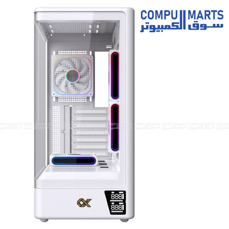 Moon DGT – PC Case – Xigmatek – E-ATX High Airflow Case 420mm GPU Support 360 Radiator