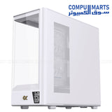 Moon DGT – PC Case – Xigmatek – E-ATX High Airflow Case 420mm GPU Support 360 Radiator