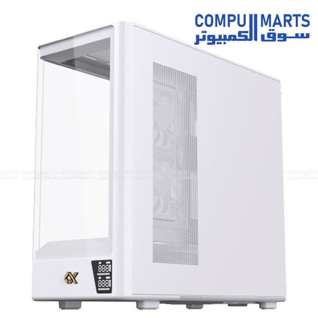 Moon DGT – PC Case – Xigmatek – E-ATX High Airflow Case 420mm GPU Support 360 Radiator