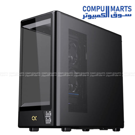 Moon DGT – PC Case – Xigmatek – E-ATX High Airflow Case 420mm GPU Support 360 Radiator