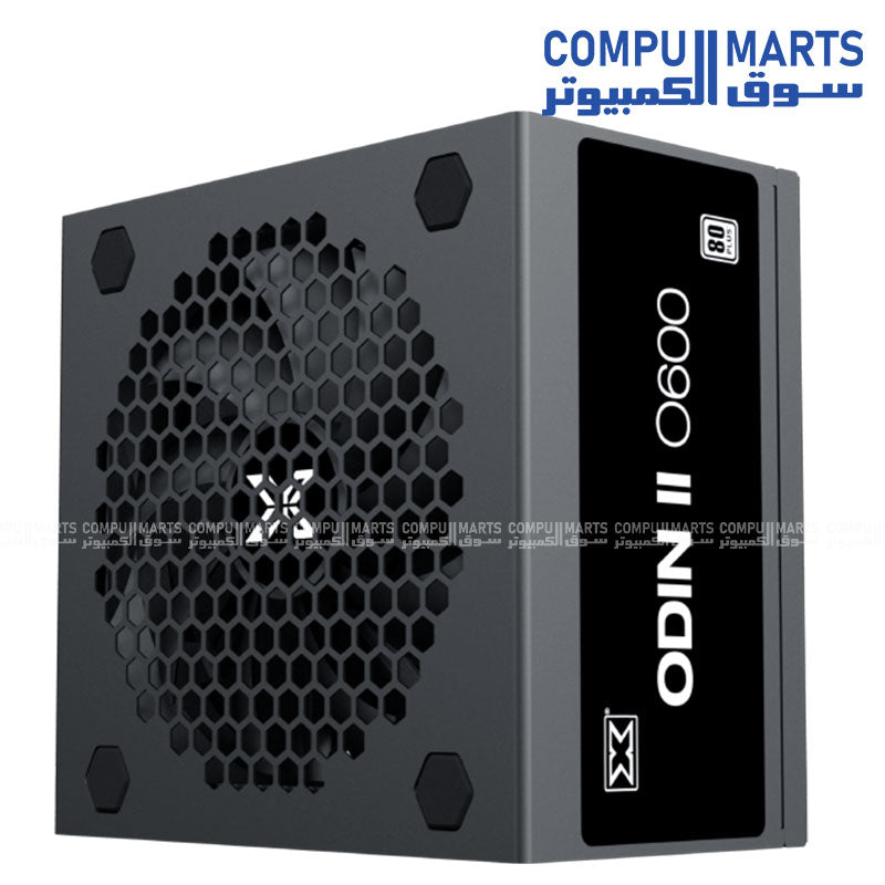 Xigmatek Odin II – 750W Power Supply – 80 Plus White – Silent Fan – Gaming PSU