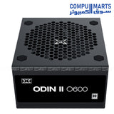 Xigmatek Odin II – 750W Power Supply – 80 Plus White – Silent Fan – Gaming PSU