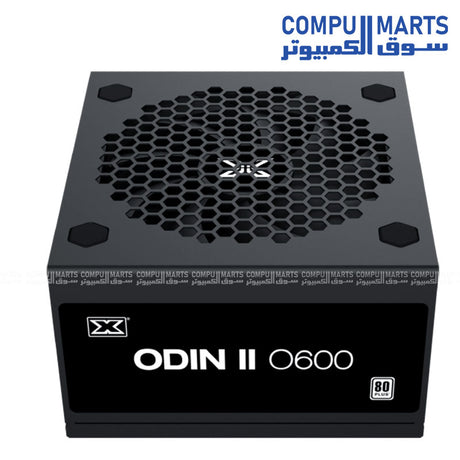 Xigmatek Odin II – 750W Power Supply – 80 Plus White – Silent Fan – Gaming PSU