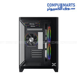 Xigmatek Pano M Nano Micro-ATX Case – Compact Design, 240mm Radiator Support, Clear Airflow