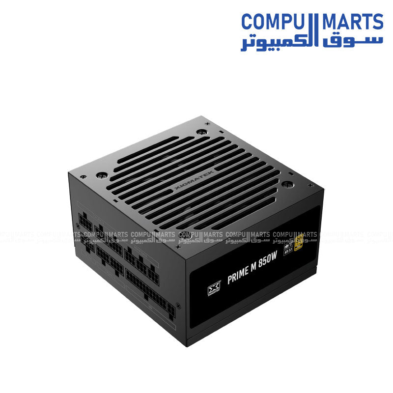 Xigmatek Prime M 850W Gold Full Modular PSU (EN48067) | ATX 3.1 & PCIe 5.1 Ready | 12V-2x6 Connector