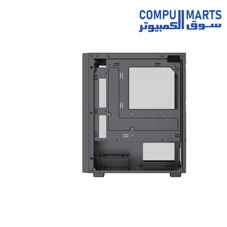 PC case Sky M with USB3.0 x1 USB2.0 x2 and HD Audio front I/O panel designed for desktop connectivity needs in PC builds