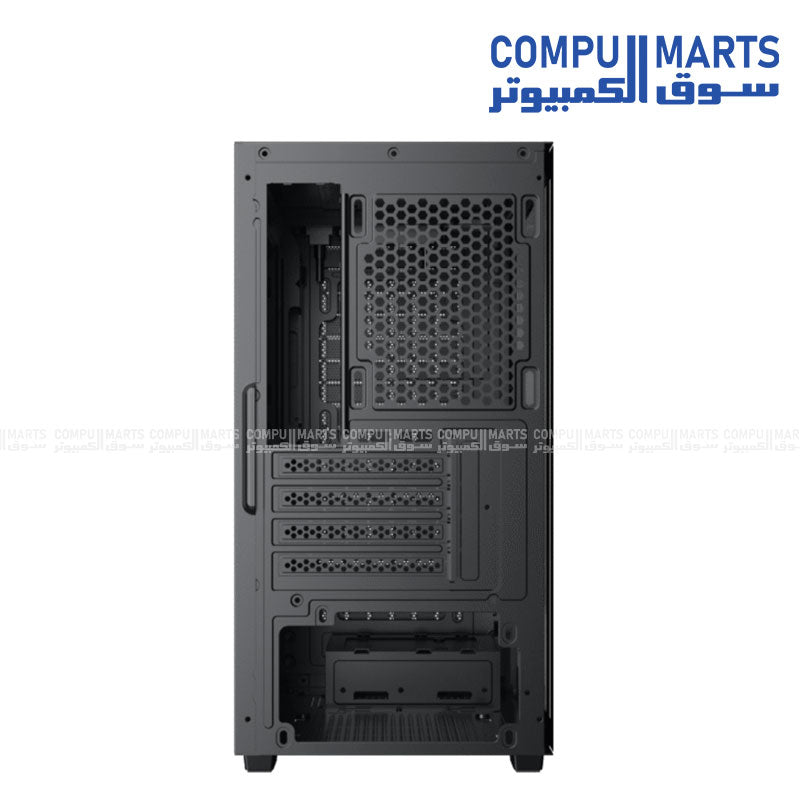 Equipped with HDD cage support for 2.5″ and 3.5″ combo drives, standard PS2 ATX PSU compatibility, and steel construction available from Compumarts