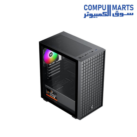 Featuring Micro ATX and Mini ITX motherboard support with 165mm CPU cooler clearance and support for multiple 120mm fan positions in a mid tower case