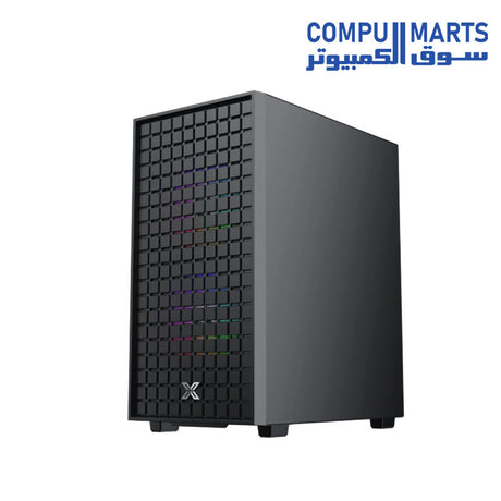 Mini ITX PC case Sky M designed for compact builds with GPU length support up to 295mm (Without Front Fans) and flexible internal configuration