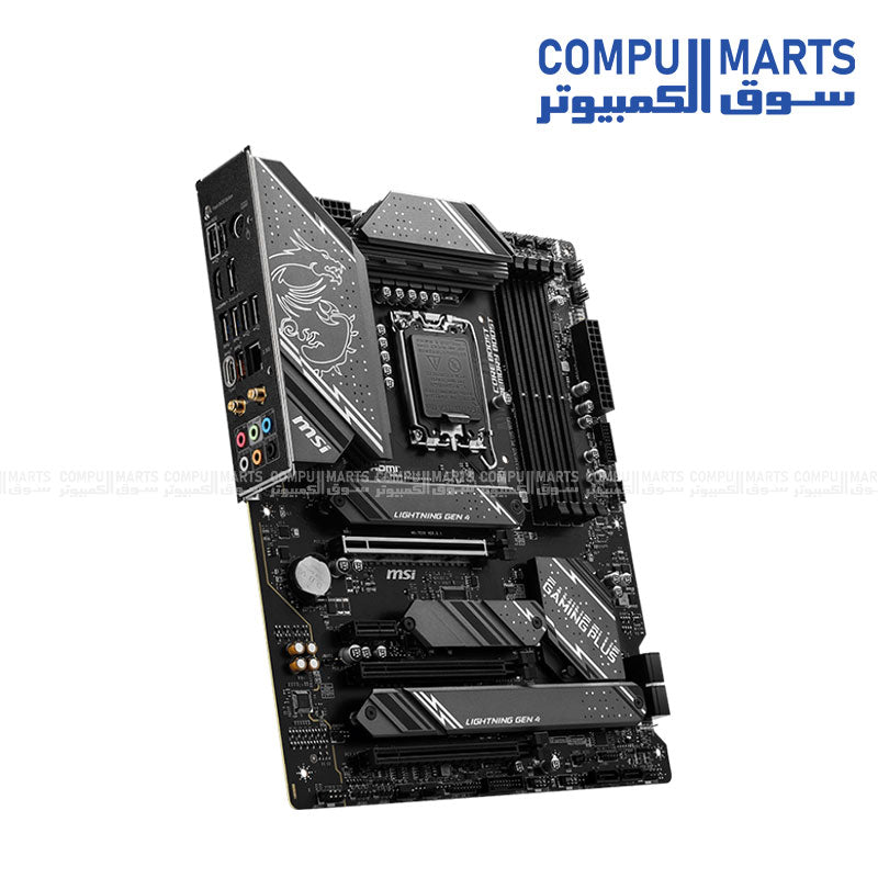 Z790 GAMING PLUS WIFI – Motherboard – MSI – LGA 1700 – DDR5 – PCIe 5.0 – Wi-Fi 6E – Gaming Performance

